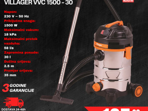 Usisivač VILLAGER VVC 1500 - 30