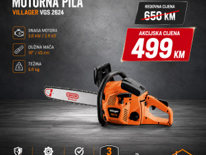 Motorna testera motorka Villager VGS 620 S