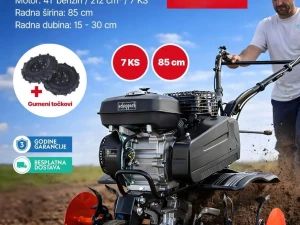 Scheppach Njemačka freza kopačica kultivator 7KS MTP750 MTP 750