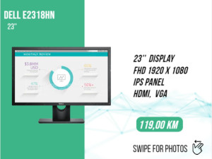 DELL E2318HN 23'' LED IPS; FHD; HDMI