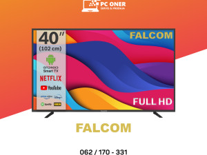 Falcom LED TV 40" FullHD ANDROID TV-40LTF022SM