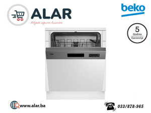 Beko polu ugradbena masina za sudje BDSN 153E3 X