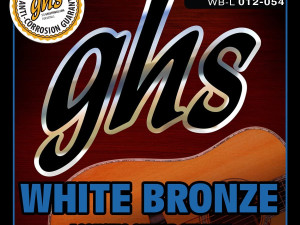 GHS WB-L White Bronze 12-54 žice za gitaru