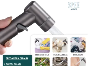 Ventil sa dvostrukim izlazom i higijenskim tušem