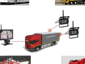 WI-FI SA 2 KAMERE SA DISPLEJOM 7 INC ZA KAMION