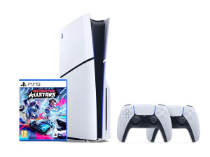 AKCIJA - Sony PlayStation 5 Slim D chassis + PS5 Dualsense + igra