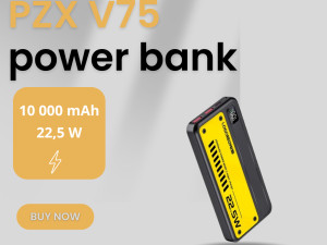 Power bank PZX V75 10.000 Mah 22.5w fast punjenje