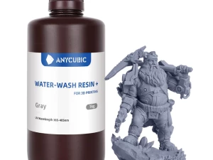 3D Printer Filament Anycubic Resin WaterWash 1kg Grey