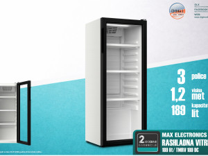 RASHLADNA VITRINA 189L TMRV MAX MALA, KOMPAKTNA -DIGI PRNJAVOR