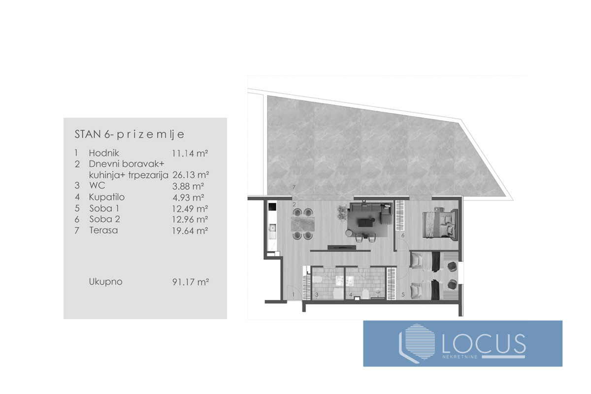 LUKSUZNA NOVOGRADNJA, CENTAR! Stan 43-170 m2 16