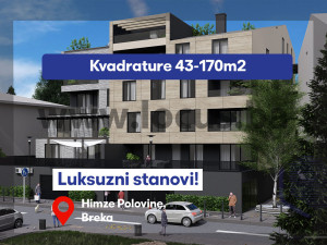 LUKSUZNA NOVOGRADNJA, CENTAR! Stan 43-170 m2