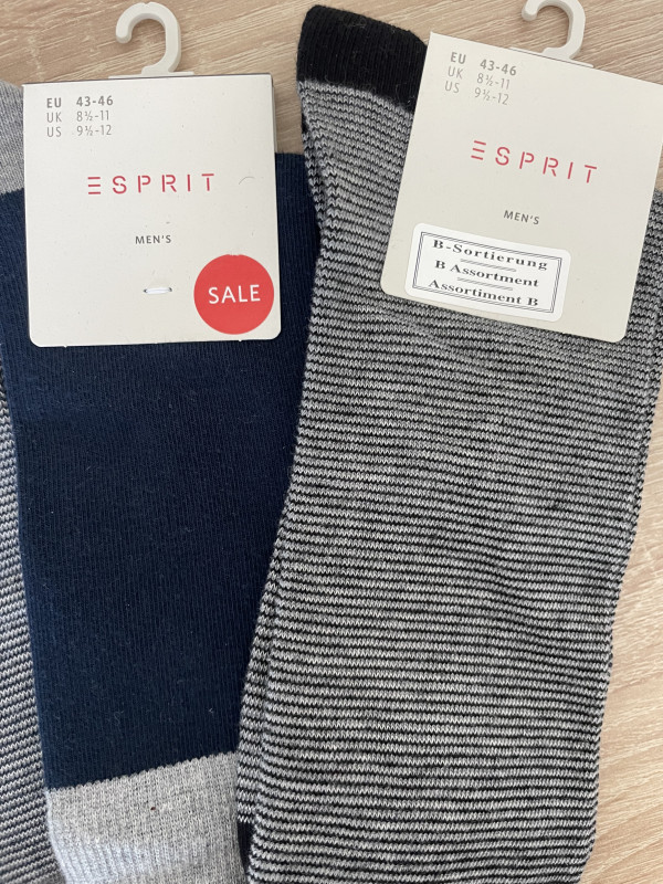 Čarape muške ESPRIT (1-para) Idealan poklon vl 43- 46