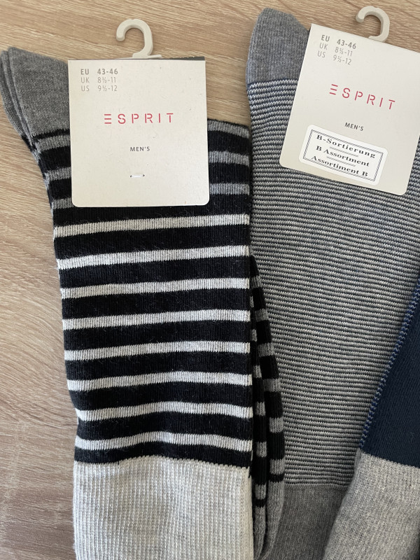 Čarape muške ESPRIT (1-para) Idealan poklon vl 43- 46