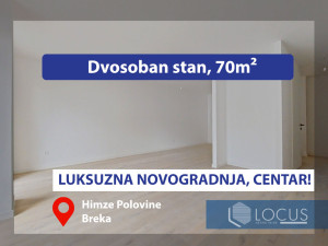 LUKSUZNA NOVOGRADNJA, CENTAR! Dvosoban stan