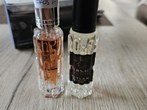 Dekant Versace Eros Flame i Dylan Blue 10ml.