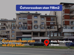 LOCUS: Četverosoban stan, Vraca, Novo Sarajevo