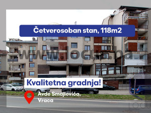 LOCUS: Četverosoban stan, Vraca, Novo Sarajevo