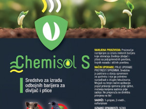 Chemisol S 0,5l protiv ptica (repelent za ptice)