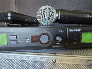 Shure SLX Beta58, bodypack