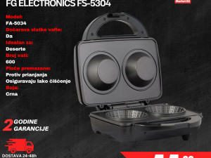 Aparat Za Vafle FG ELECTRONICS FS-5304
