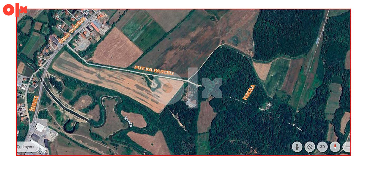 HITNA PRODAJA Zemljište šuma _Živinice  4014m2