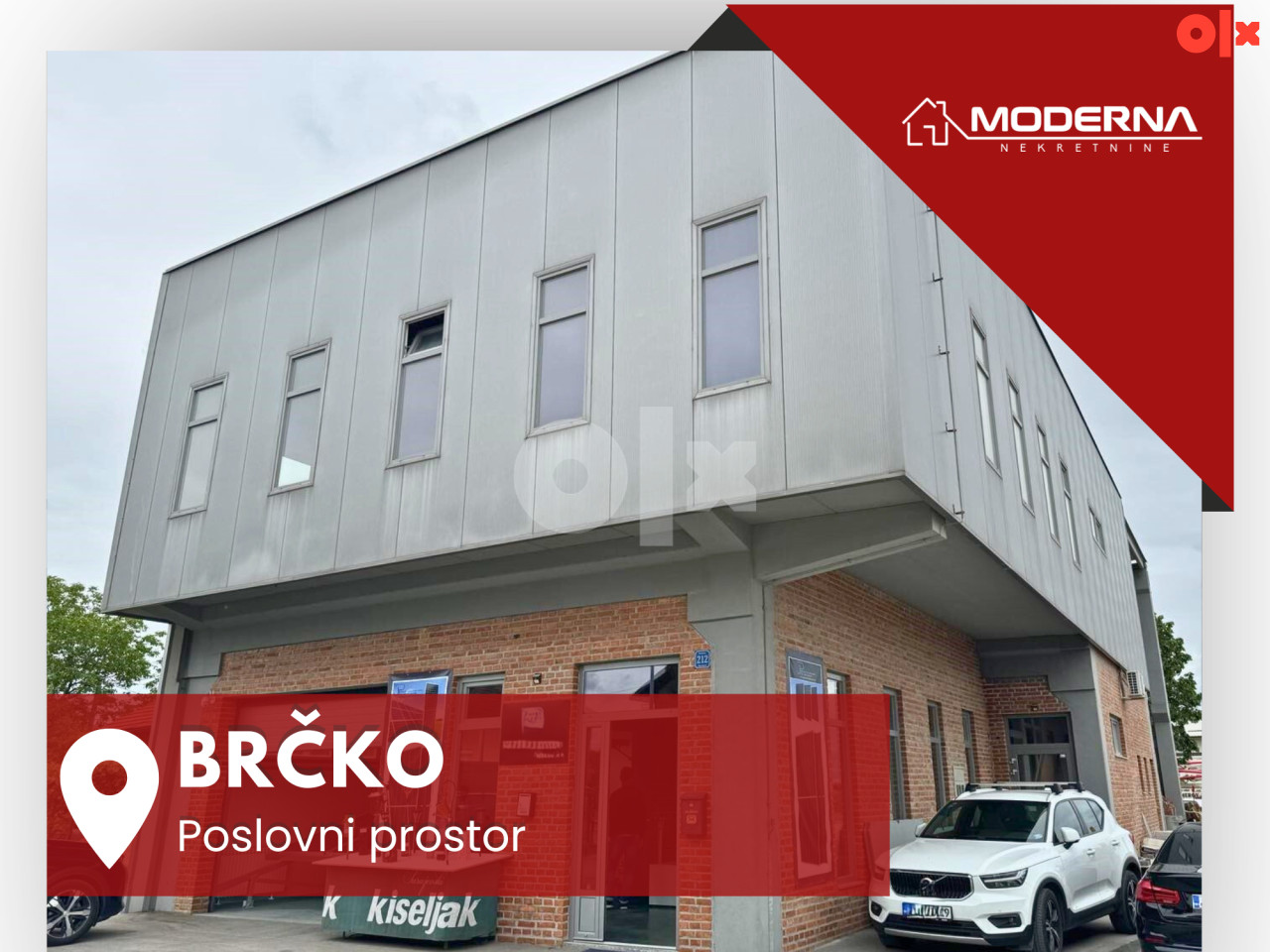 MODERNA Izdaje : Poslovni prostor, 320m2, Brčko
