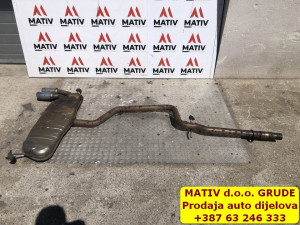 Auspuh LONAC Komplet Audi A3 8P 2,0 TDI 1K6253611T 1K0120B