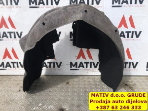 Zaštita obloga točka zadnja DESNA Audi A3 8V Sportback 2013