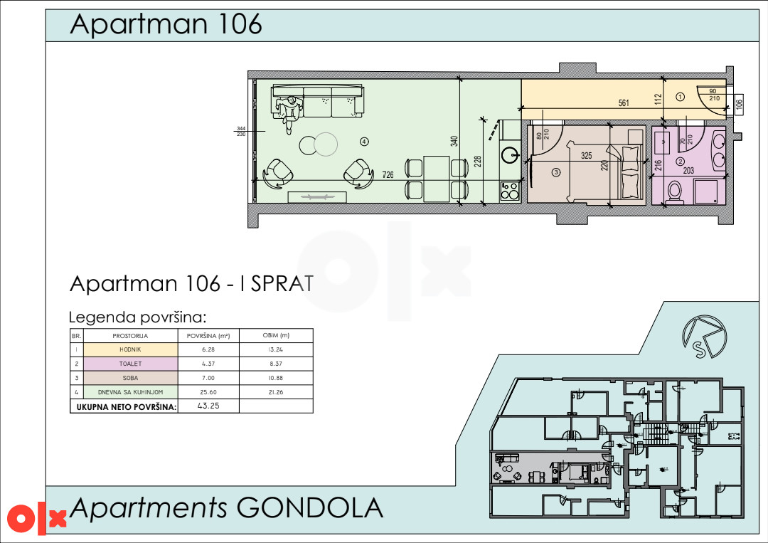 NN Nekretnine : Apartmani Gondola - Jahorina - 4000KM+PDV 20