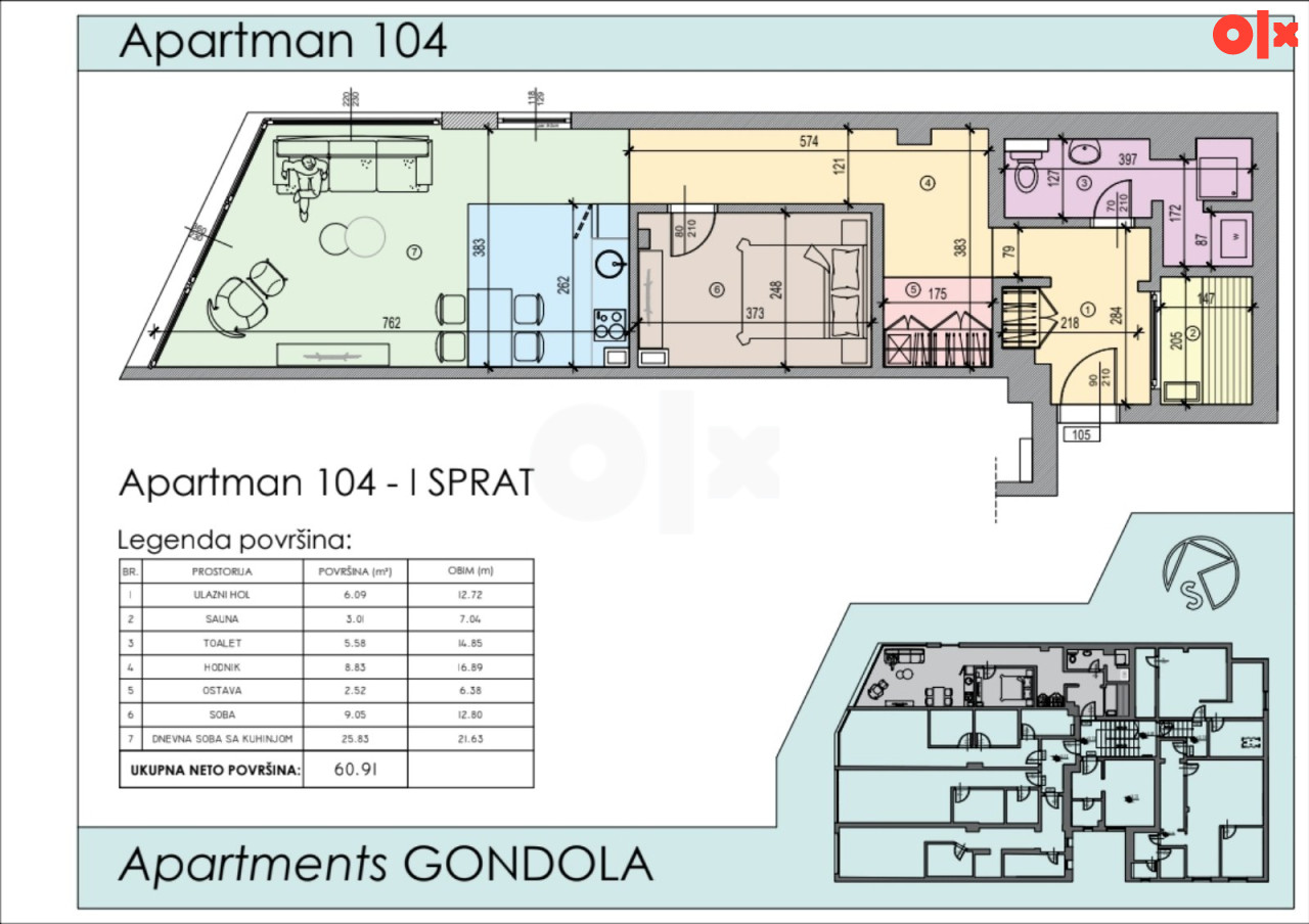 NN Nekretnine : Apartmani Gondola - Jahorina - 4000KM+PDV 21
