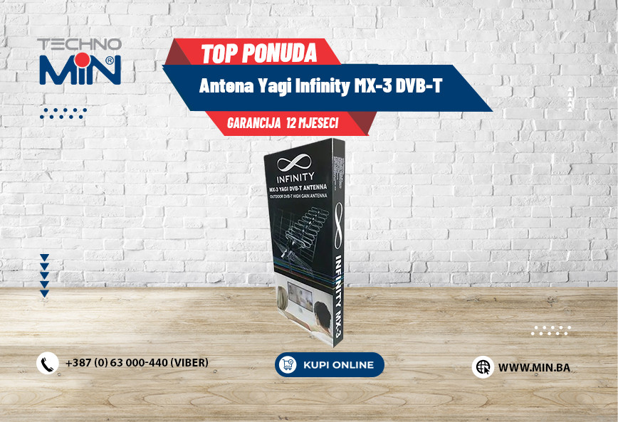 Antena Yagi Infinity MX-3 DVB-T