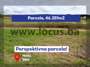 LOCUS: Zemljište površine 46.251m2, Nišići, Ilijaš