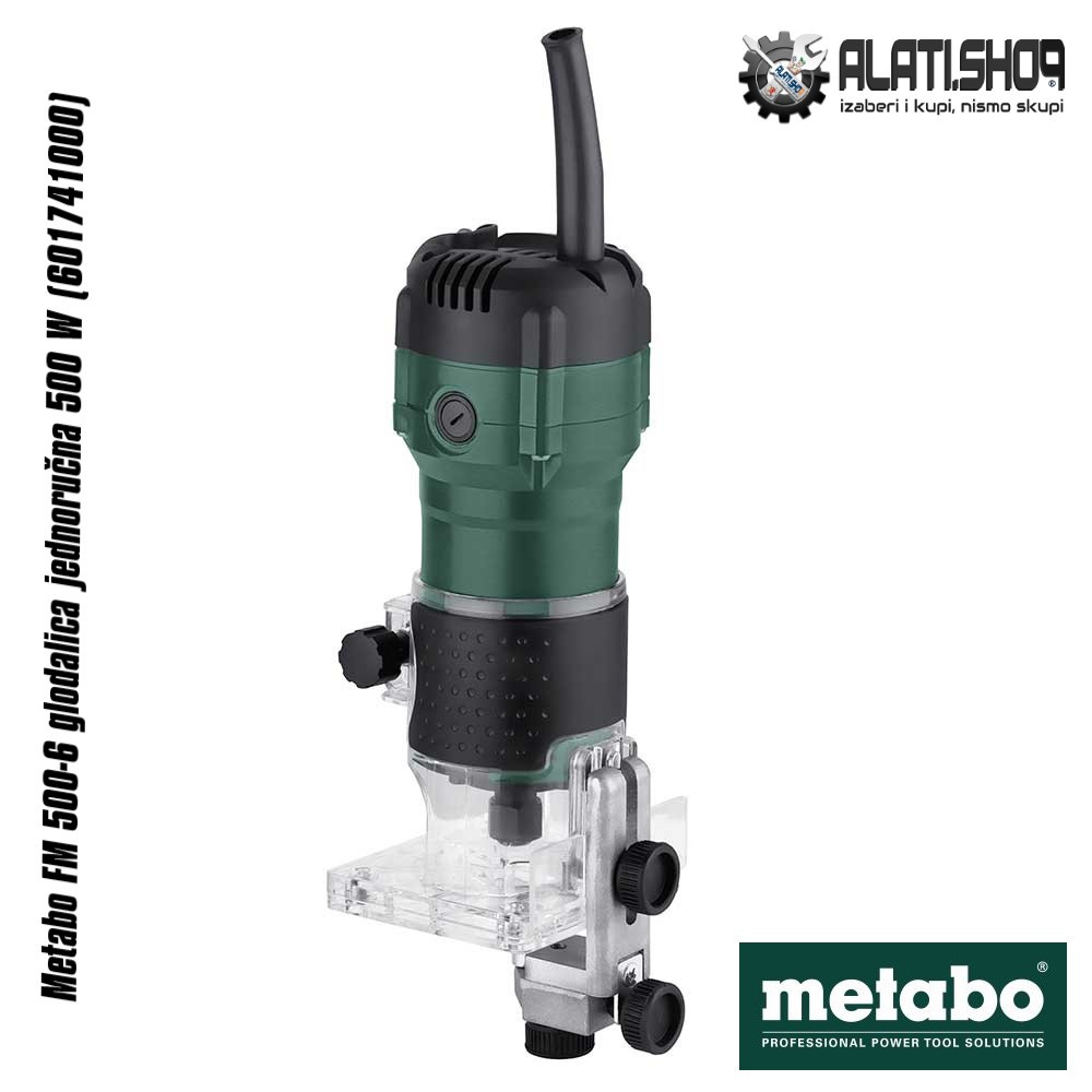METABO FM 500-6GLODALICA JEDNORUČNA ZA RUBOVE 500W (601741000)