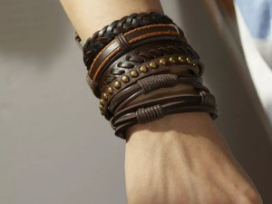 Muske kozne narukvice