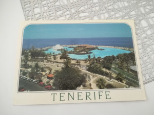 Razglednica zanimljivog teksta putovala Tenerife - Beograd