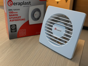 Ventilator Eraplast 12W fi100 Tih i efikasan izbor za ventilaciju