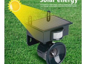 Ultrazvučni solarni rastjerivač životinja