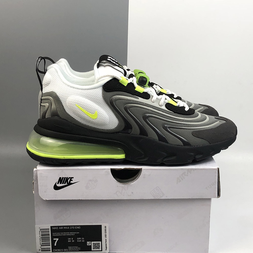 nike 270 react eng neon