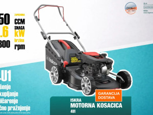 MOTORNA KOSAČICA DM43SC-D150 SAMOHODNA ISKRA