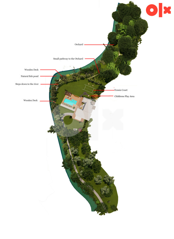 Kuća sa zemljistem 6.895m2 na rijeci Bijela,Konjic 9