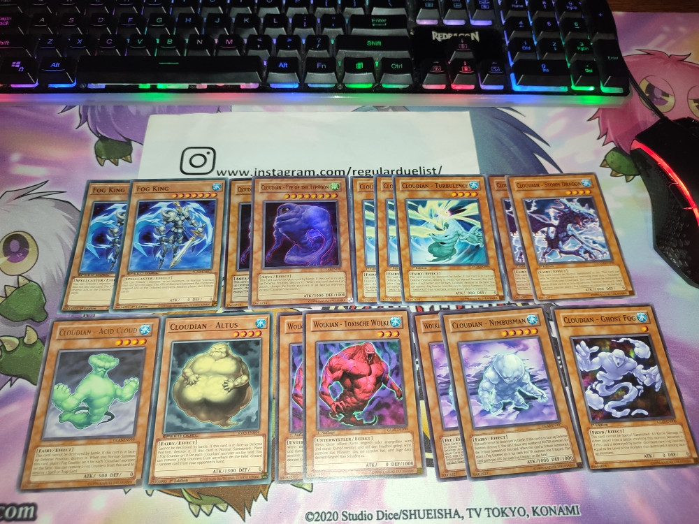 Yu-gi-oh karte - Cloudian deck - yugioh - Karte za igru - OLX.ba