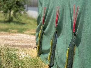 Vreća za silažu/silažni teg crno bijela folija, folija za silažu