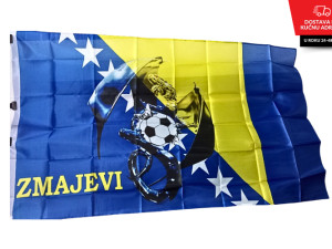 Zastava BiH zmajevi; 150 x 90 cm