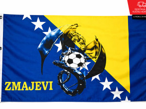 Zastava BiH zmajevi; 150 x 90 cm