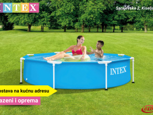 INTEX Bazen; Metalna konstrukcija; 244 x 51 cm