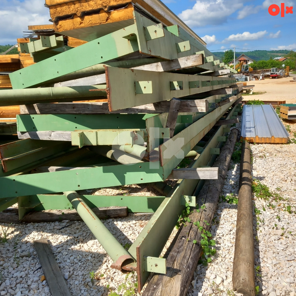 Montažna metalna čelična željezna hala konstrukcija 7