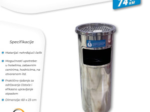 INOX KANTA ZA SMEĆE