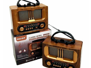Radio retro na struju i baterije+usb,bluetooth novi model