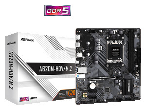 ASROCK A620M-HDV/M.2+