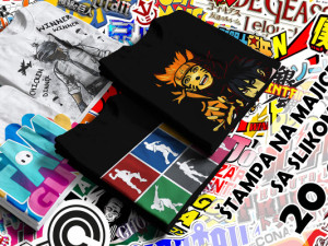 Štampa na majice sa slikom po želji sa extra kvalitetom